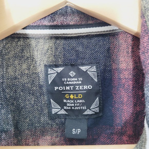 Point Zero Men's Cotton Button Down Shirt Leaf Green Comfy Pocket Long Sleeve - Picture 8 of 12